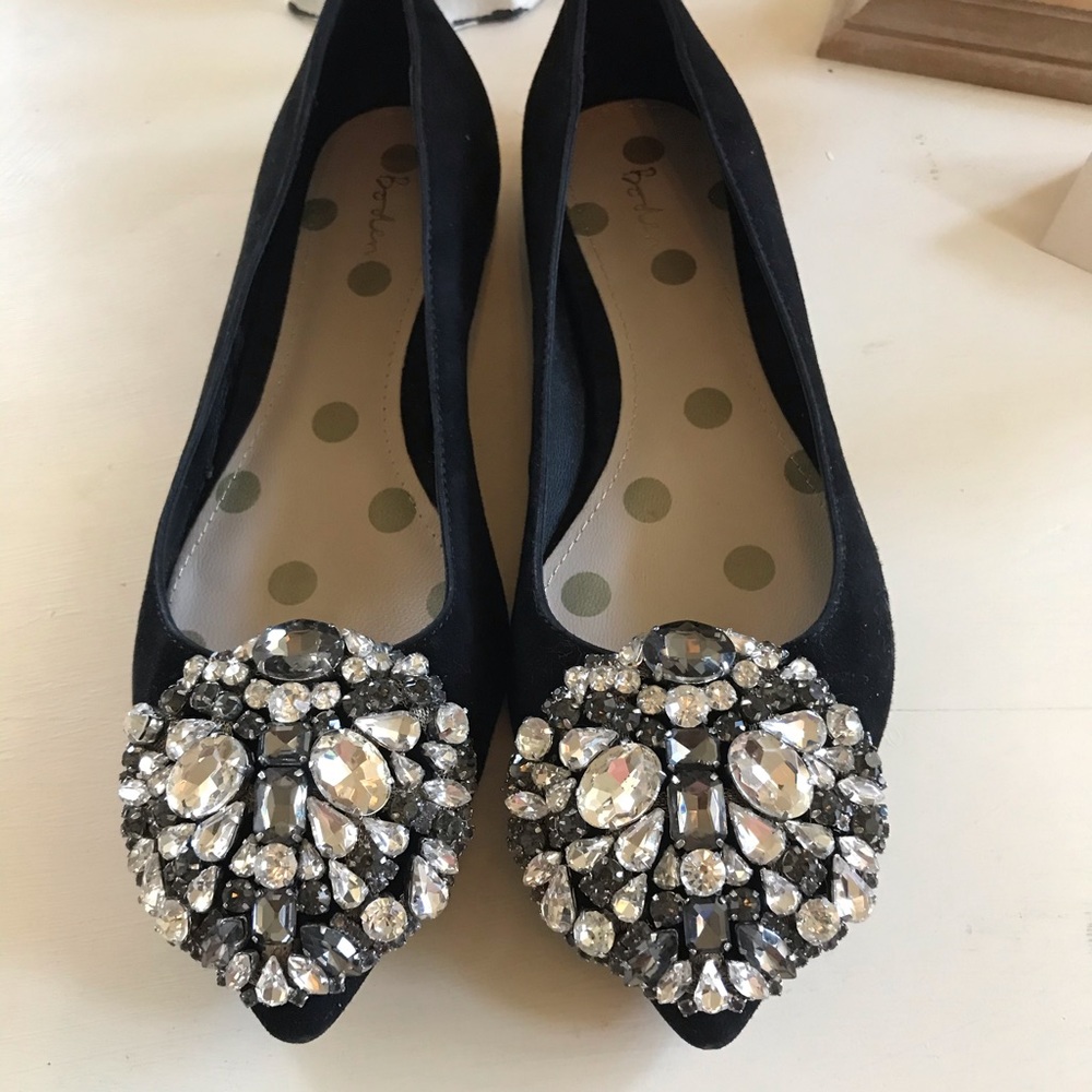 🌺🌺🌺 🎉host Pick🎉Elegant Boden suede flats. Worn only once. - Picture 3 of 7